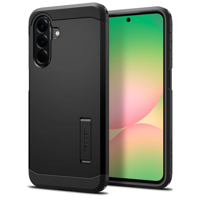 Husa premium pentru  Samsung Galaxy A56 Spigen - Tough Armor - Negru
