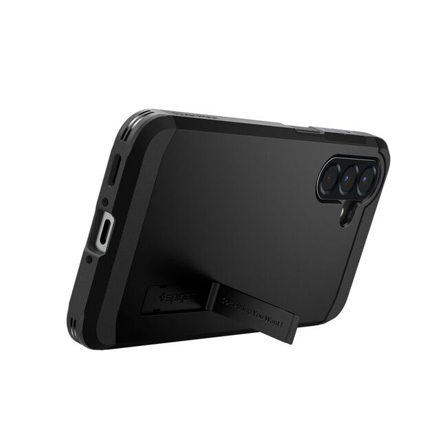 Husa premium pentru  Samsung Galaxy A56 Spigen - Tough Armor - Negru
