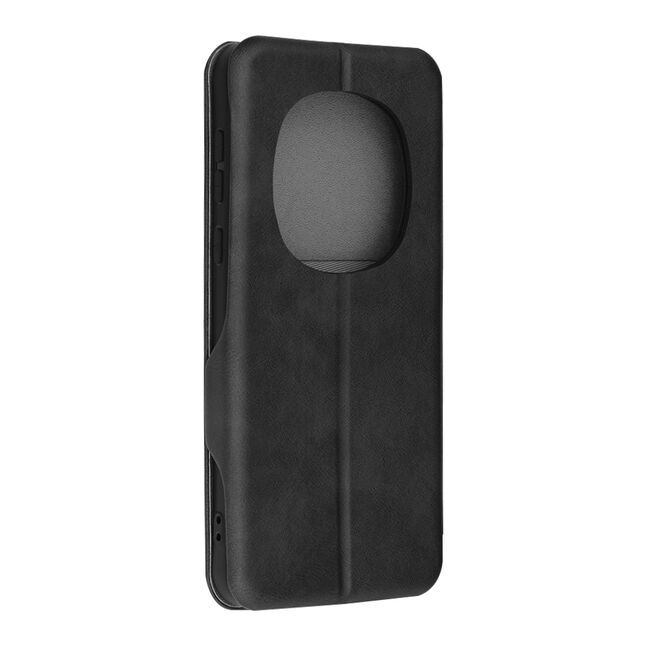 Husa tip carte pentruHonor Magic 7 Pro Smart Wallet fata - spate protectie 360 - Negru