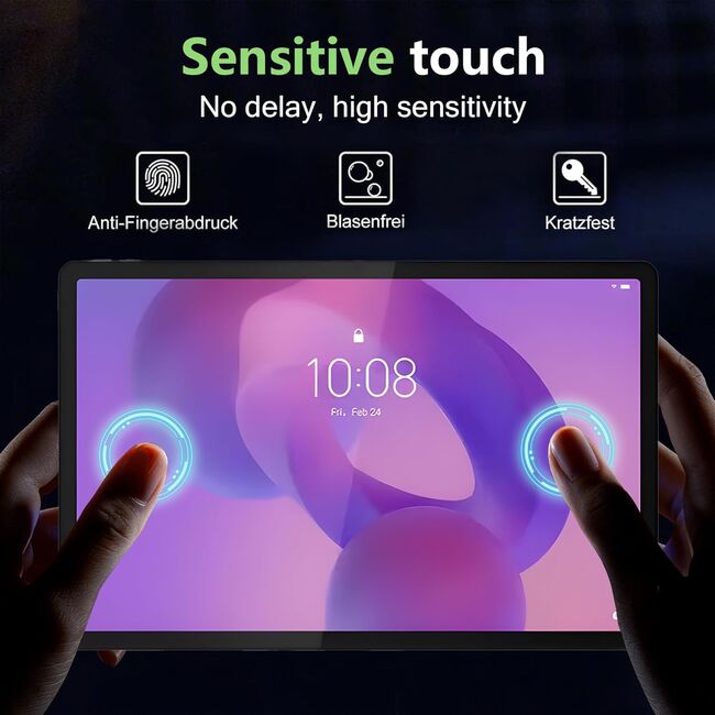 Folie de protectie pentru Lenovo Idea Tab Pro 12.7 inch Tempered Glass, transparenta