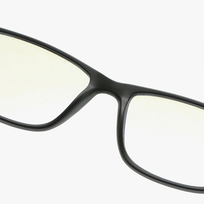 Ochelari Protectie pentru monitor PC, telefon, televizor, anti Lumina Albastra, Antireflex, fara dioptrii, anti oboseala ochilor si stralucire UV - negru / albastru