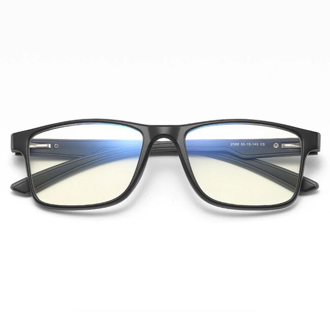 Ochelari Protectie pentru monitor PC, telefon, televizor, anti Lumina Albastra, Antireflex, fara dioptrii, anti oboseala ochilor si stralucire UV - negru