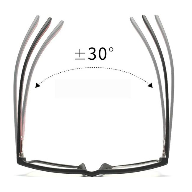 Ochelari Protectie pentru monitor PC, telefon, televizor, anti Lumina Albastra, Antireflex, fara dioptrii, anti oboseala ochilor si stralucire UV - negru