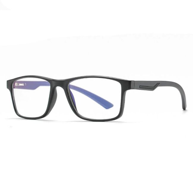 Ochelari Protectie pentru monitor PC, telefon, televizor, anti Lumina Albastra, Antireflex, fara dioptrii, anti oboseala ochilor si stralucire UV - negru