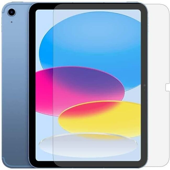 Folie din sticla securizata pentru iPad 11 2025 Full Cover, Full Glue, Anti Zgarieturi, Anti Socuri, HD, clear
