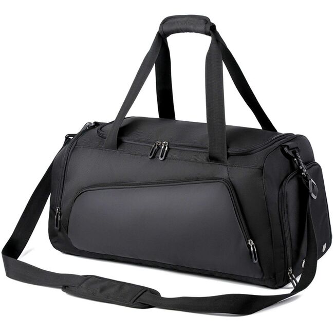 Geanta multifunctionala voiaj / sport – 40L, Impermeabila, cu Buzunar Termic și Compartiment pentru incaltaminte, Ideala pentru Sala, Calatorii si Antrenamente, 54 x 26 x 28 cm