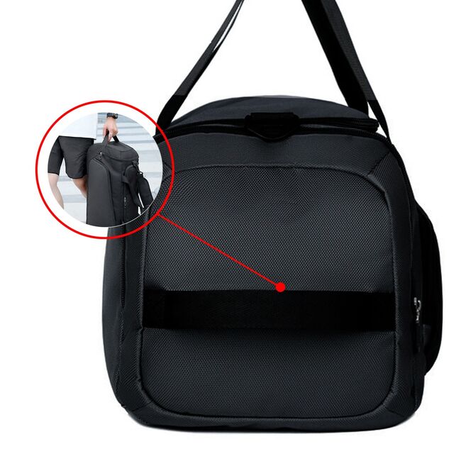 Geanta multifunctionala voiaj / sport – 40L, Impermeabila, cu Buzunar Termic și Compartiment pentru incaltaminte, Ideala pentru Sala, Calatorii si Antrenamente, 54 x 26 x 28 cm