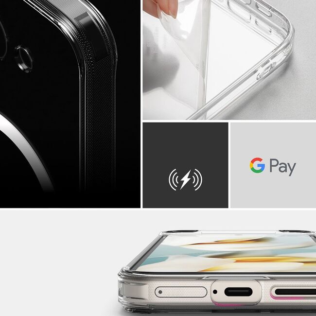 Husa pentru  Google Pixel 9A Ringke Fusion cu Magsafe - Transparent