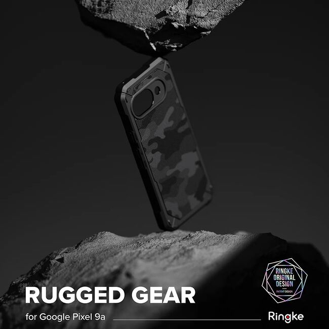 Husa pentru  Google Pixel 9A Ringke Rugged Gear - Negru darth vader