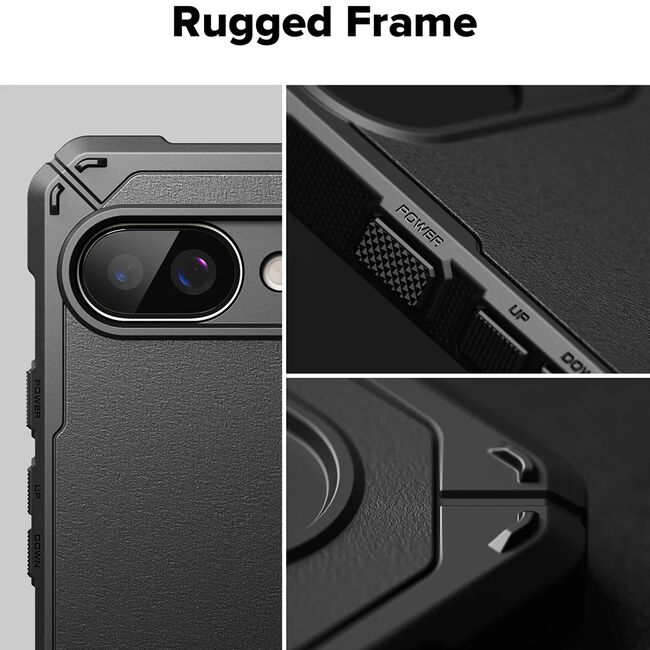 Husa pentru  Google Pixel 9A Ringke Rugged Gear - Negru