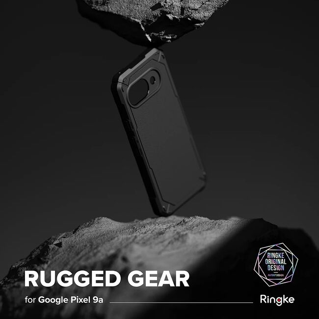 Husa pentru  Google Pixel 9A Ringke Rugged Gear - Negru