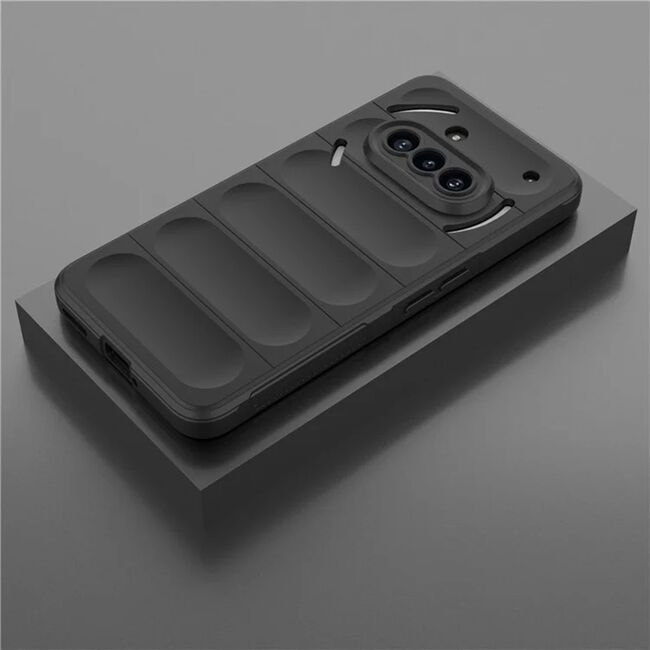 Husa pentru  Nothing Phone (3a) Liquid Silicone, Microfibre Lining, Non-Slip Airbag Design, Negru denim