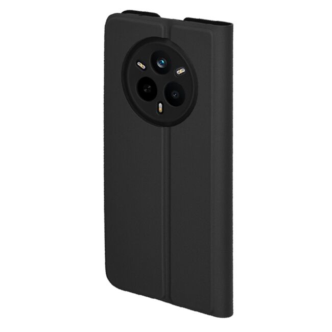 Husa pentru  Realme 14 Pro 5G tip carte BookFlip, inchidere magnetica, Negru