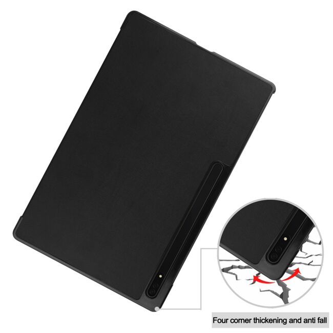 Husa pentru Samsung Galaxy Tab S10 FE 10.9 inch tip stand functie sleep/wake-up, protectie 360 - Fluturi