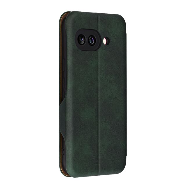 Husa tip carte pentru Google Pixel 9A Smart Wallet fata - spate protectie 360 - Verde