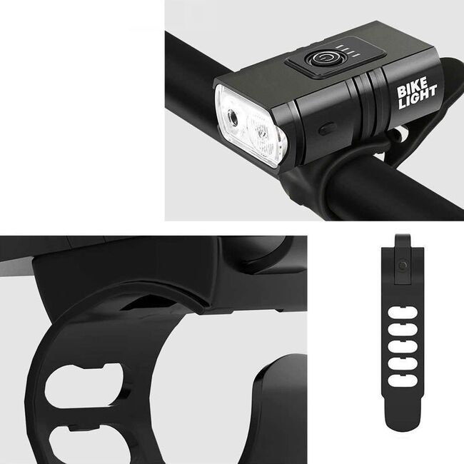 Lampă Față pentru Bicicletă – LED Puternic 800LM, Rezistentă la Apă, Iluminare Premium pentru Orice Vreme