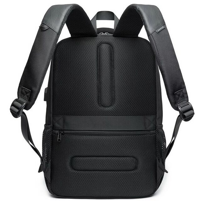 Rucsac multifunctional Impermeabil cu Port USB si buzunar anti-furt  – 35L, Pentru Laptop pana la 15.6”, sistem fixare pe valiza, ideal calatorii, job sau zbor, negru