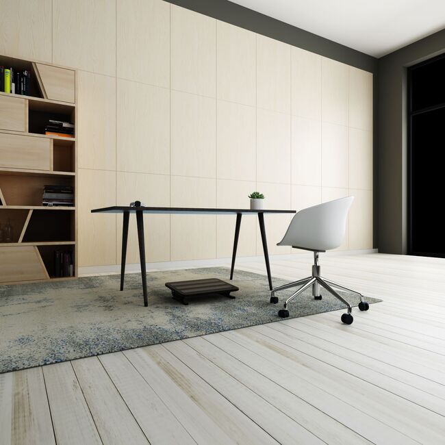 Suport Reglabil pentru Picioare, ergonomic, cu functie de Masaj si inclinare ajustabila, Negru