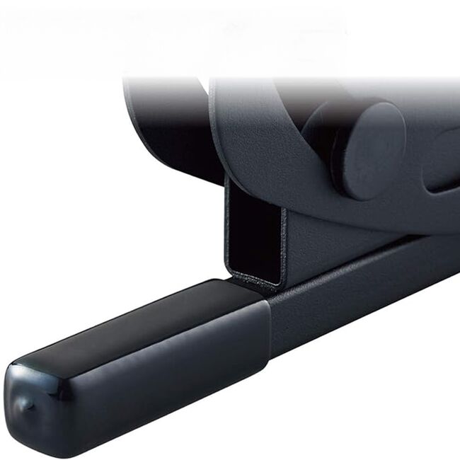 Suport Reglabil pentru Picioare, ergonomic, cu functie de Masaj si inclinare ajustabila, Negru