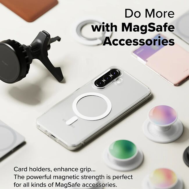 Husa pentru  Samsung Galaxy A56 / A36 Ringke Fusion Magsafe - Transparent