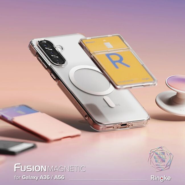 Husa pentru  Samsung Galaxy A56 / A36 Ringke Fusion Magsafe - Transparent