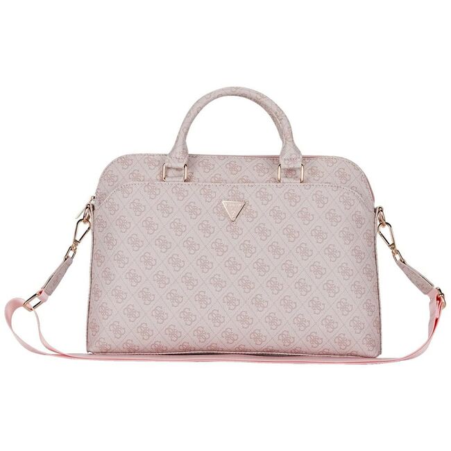 Geanta de umar Guess pentru laptop 15", roz, GUCB15P4DPTP