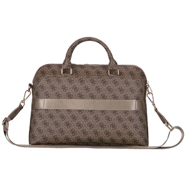 Geanta de umar Guess pentru laptop 15", maro, GUCB15P4DPTW