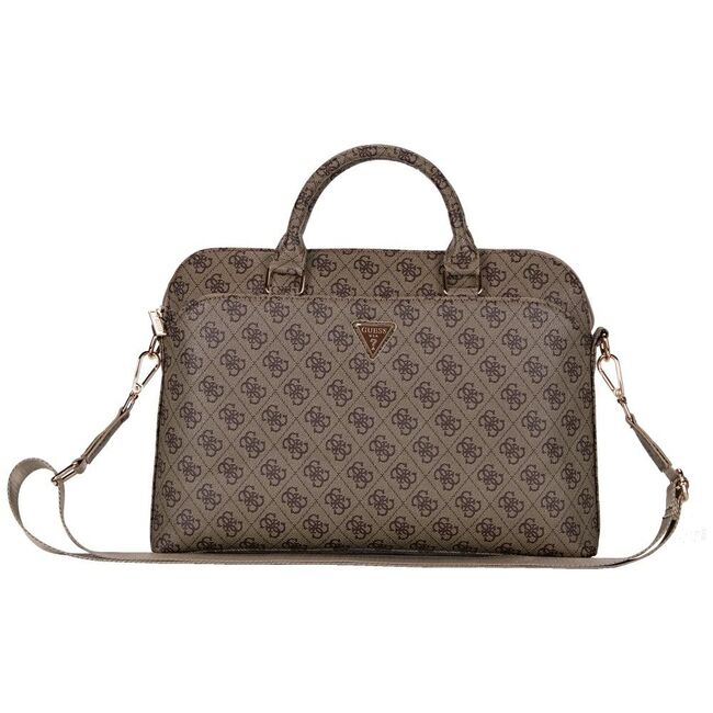 Geanta de umar Guess pentru laptop 15", maro, GUCB15P4DPTW