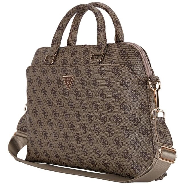 Geanta de umar Guess pentru laptop 15", maro, GUCB15P4DPTW