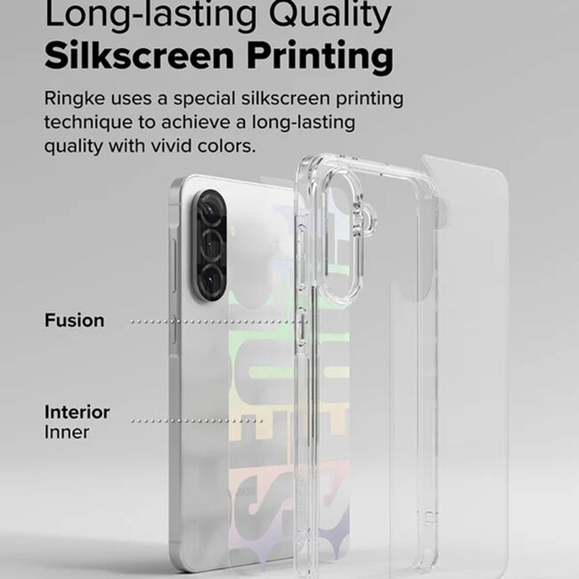 Husa pentru  Samsung Galaxy A56 / A36 Ringke Fusion - Ice