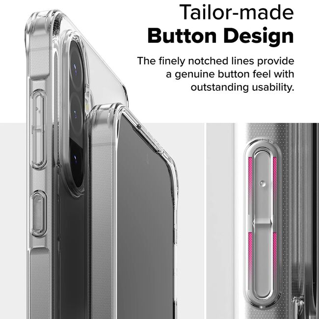 Husa pentru  Samsung Galaxy A56 / A36 Ringke Fusion - Transparent mat