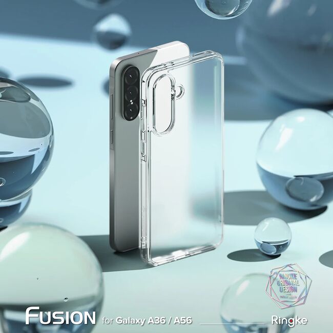 Husa pentru  Samsung Galaxy A56 / A36 Ringke Fusion - Transparent mat