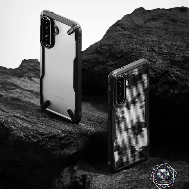 Husa pentru  Samsung Galaxy A56 / A36 Ringke Fusion X - Negru darth vader