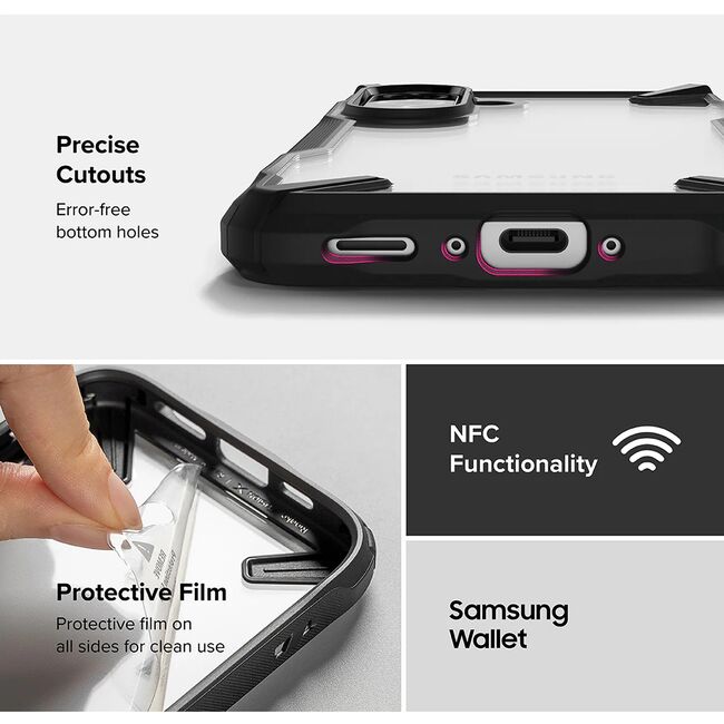 Husa pentru  Samsung Galaxy A56 / A36 Ringke Fusion X - transparent