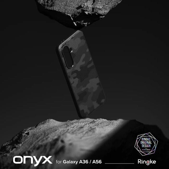 Husa pentru  Samsung Galaxy A56 / A36 Ringke Onyx - Negru camo