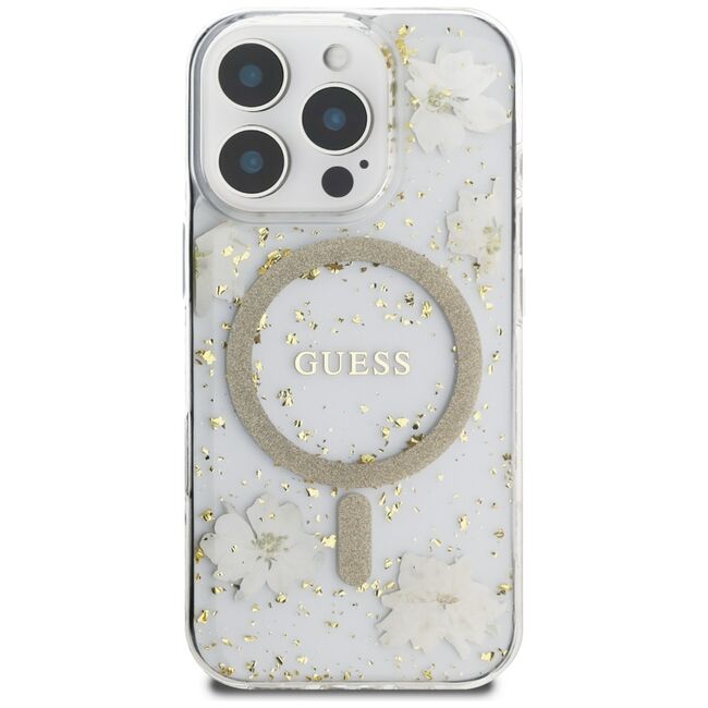 Husa premium pentru  iPhone 16 Pro Karl Lagerfeld compatibila Magsafe - Bej