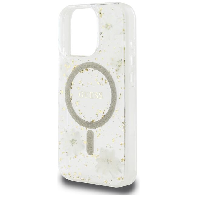 Husa premium pentru  iPhone 16 Pro Karl Lagerfeld compatibila Magsafe - Bej