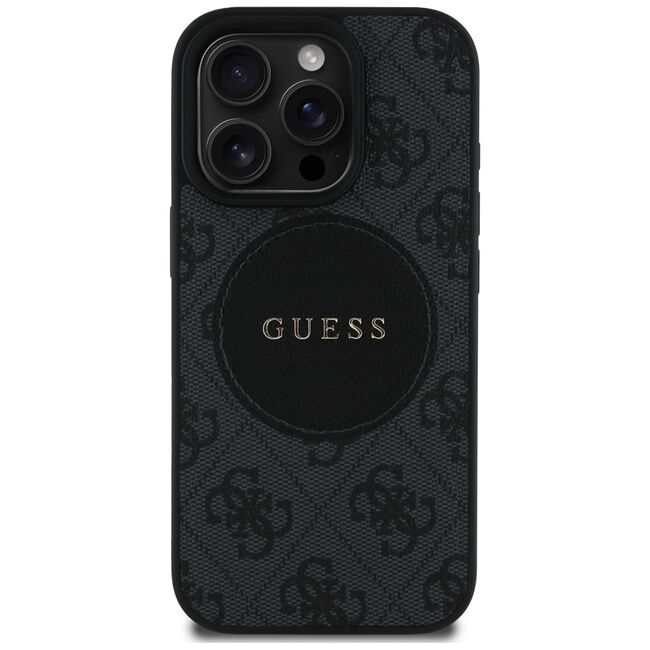 Husa premium pentru  iPhone 16 Pro Karl Lagerfeld compatibila Magsafe - Negru denim