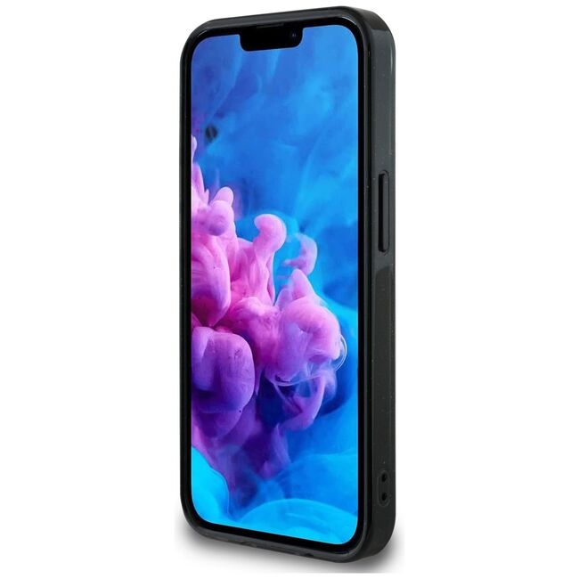 Husa premium pentru  iPhone 16e compatibila MagSafe Guess Luxury Series - Negru denim