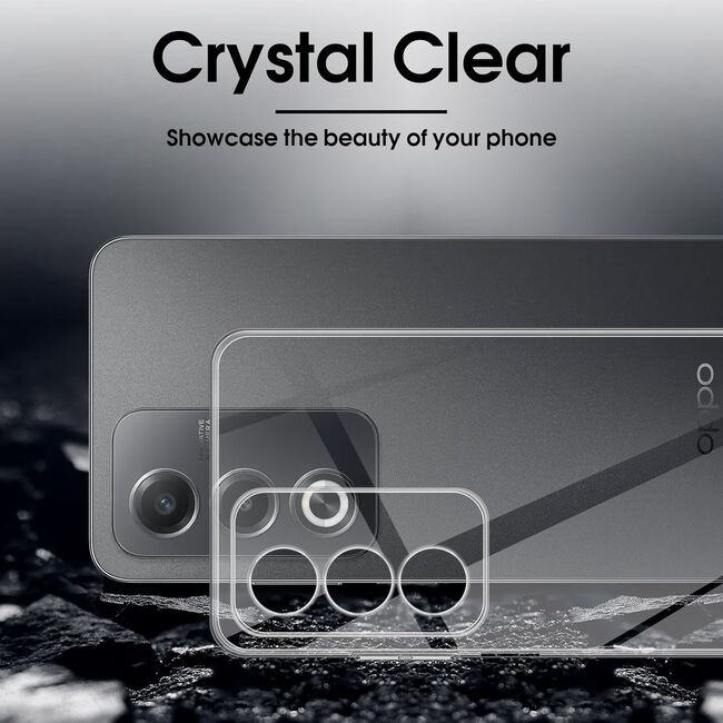 Husa pentru  Oppo A80, Anti-Shock 1.5mm, cu protectie lentile, Transparent