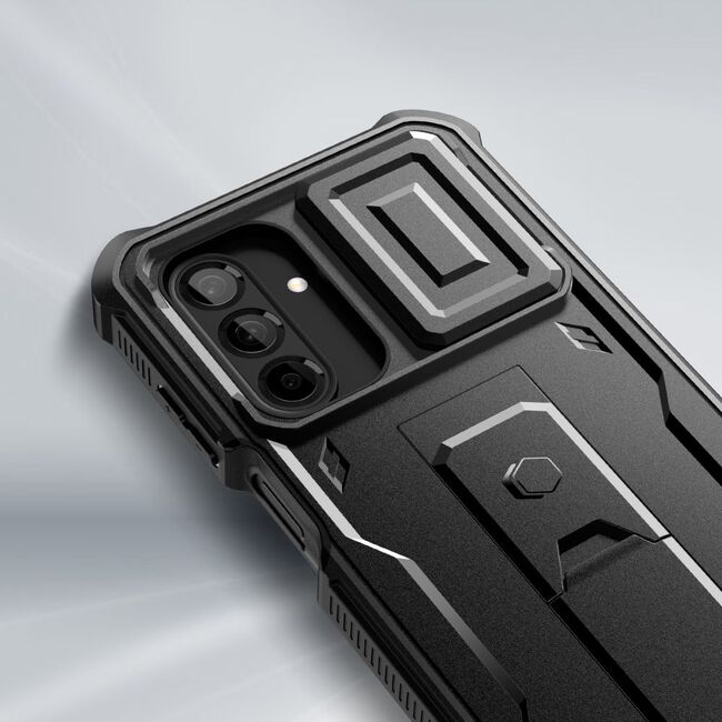 Pachet 360: Husa cu folie integrata Samsung Galaxy A26 KEVLAR PRO360 (fata spate), cu protectie lentile, negru