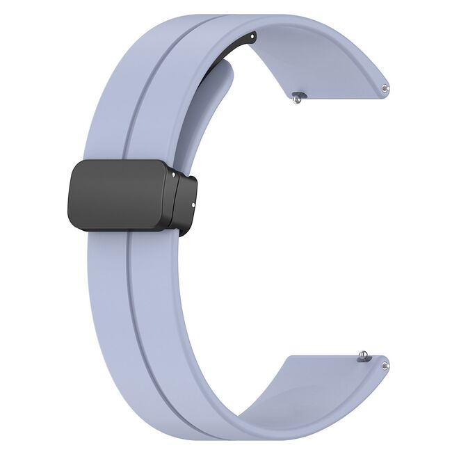 Curea pentru Huawei Watch GT 4 (41mm)/ W1 / Honor Watch S1 / Garmin Venu 2S / Vivoactive 4S - Albastru deschis