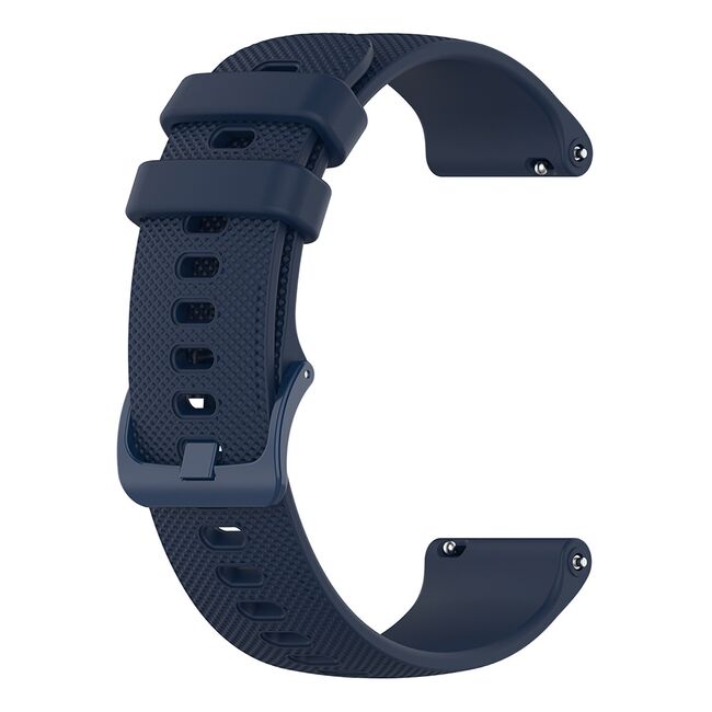 Curea pentru Huawei Watch GT 4 (41mm)/ W1 / Honor Watch S1 / Garmin Venu 2S / Vivoactive 4S - Albastru