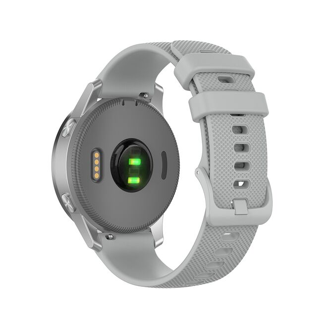 Curea pentru Huawei Watch GT 4 (41mm)/ W1 / Honor Watch S1 / Garmin Venu 2S / Vivoactive 4S - Gri