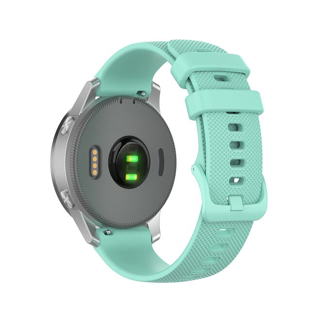 Curea pentru Huawei Watch GT 4 (41mm)/ W1 / Honor Watch S1 / Garmin Venu 2S / Vivoactive 4S - Turcoaz
