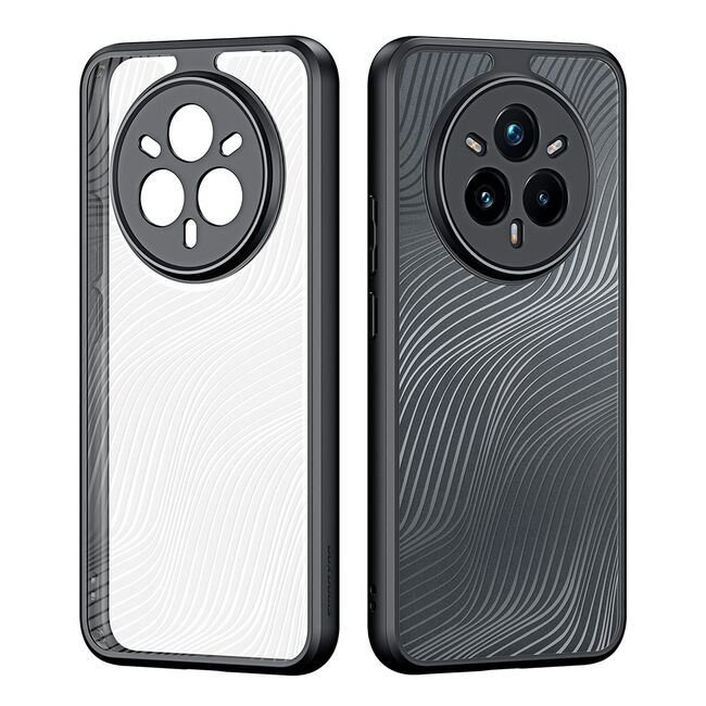 Husa pentru  Realme 14 Pro+ Plus Flowing Lines Comfort Grip - transparent