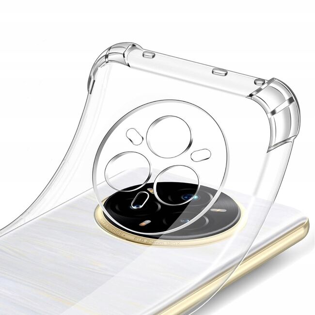 Husa pentru  Realme 14 Pro+ Plus Slim Anti-Shock 1.5mm reinforced 4 corners, Transparent