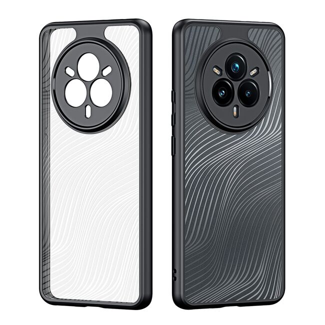 Husa pentru  Realme 14 Pro 5G Flowing Lines Comfort Grip - transparent