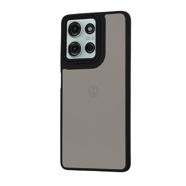 Husa pentru Moto G75 Ghost Series frosted - Negru denim