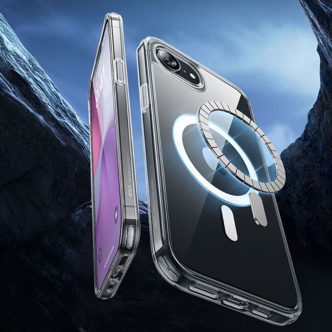 Husa premium pentru  iPhone 16e compatibila MagSafe ESR - Classic Hybrid HaloLock - Transparent